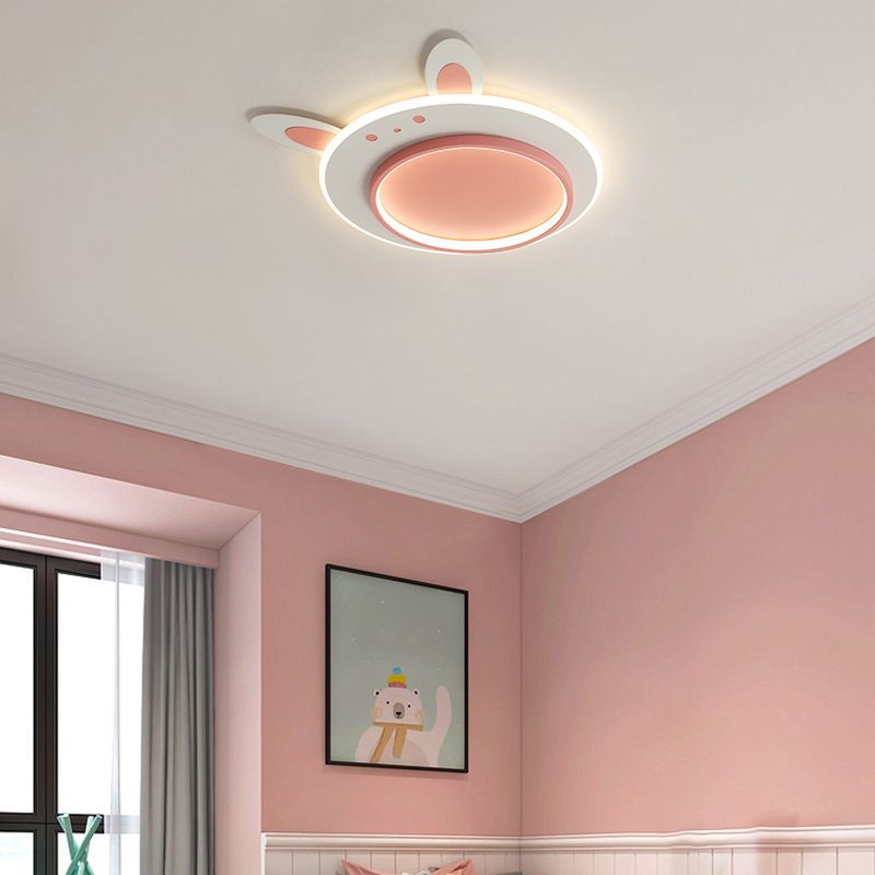 LED Ceiling Mount Light Children Ceiling Light with Acrylic Shade for Kid's Room