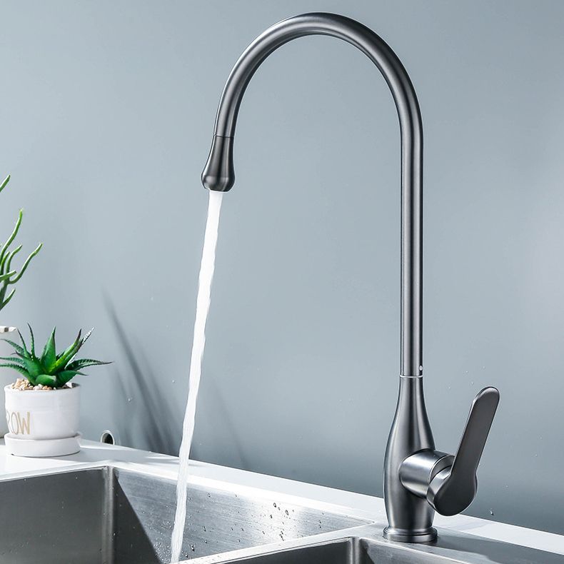 Modern 1-Handle Faucets with Water Dispenser Standard Kitchen Faucets