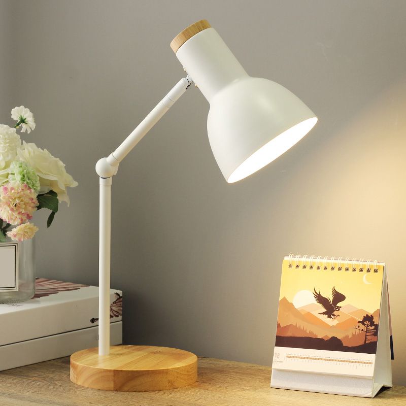 Contemporary Style Bell Shape Table Lamp Metal 1-Light Table Light