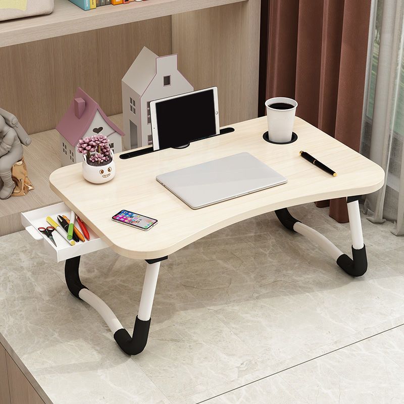 Rectangular Shaped Office Laptop Table Reversible Multiple Colors Writing Desk for Home