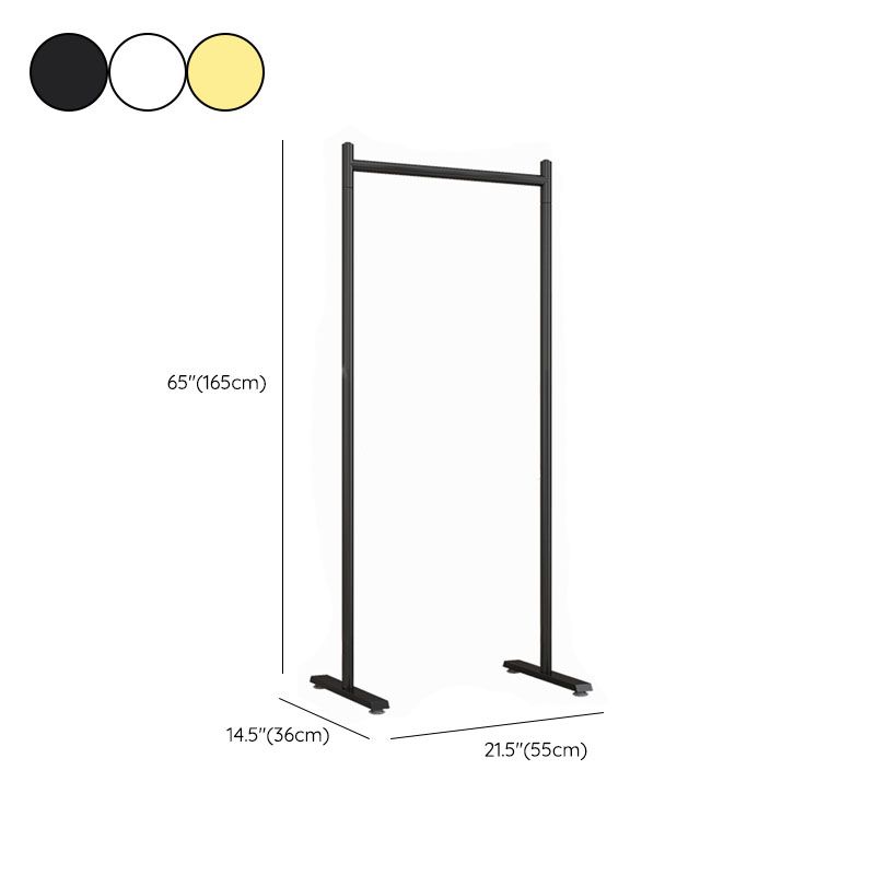 Industrial Minimalist Style Coat Rack Pure Color Metallic Free Standing Coat Rack