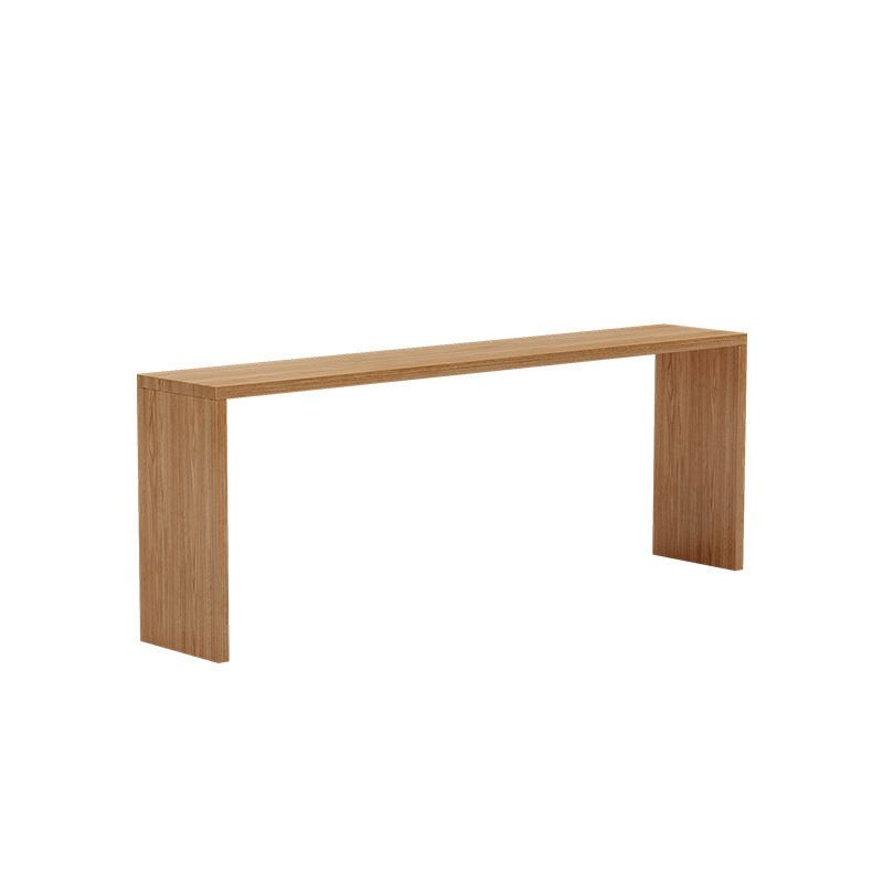 Contemporary Style Wooden Bar Counter Table Dining Rectangle Table for Home