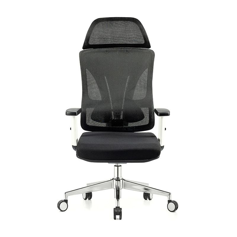 Adjustable Arms Office Chair Microfiber Desk High Back Chair Breathable AirGrid Ergonomic