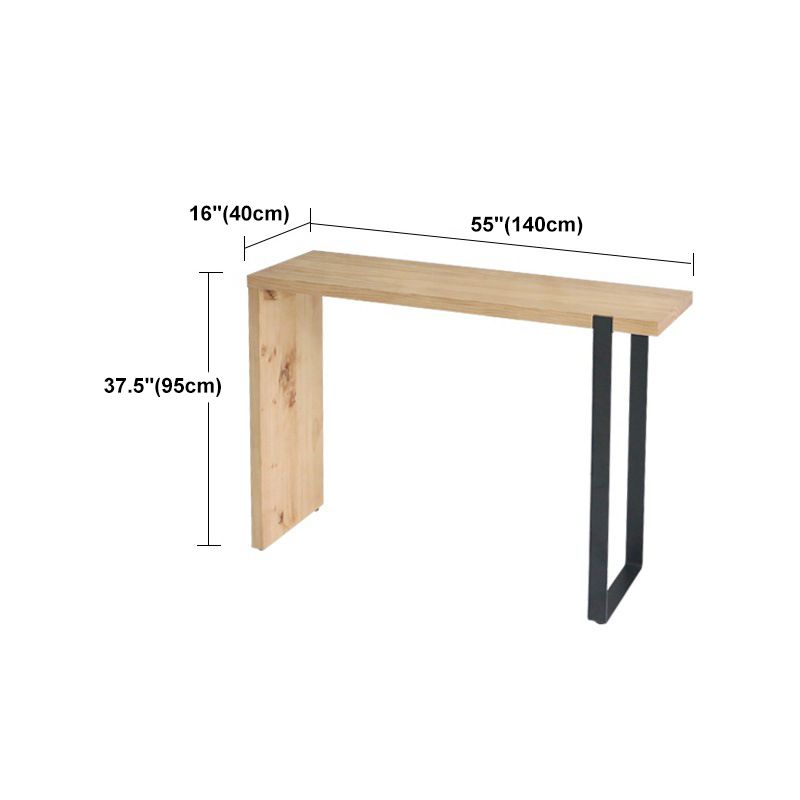 Contemporary Dining Wooden Table Bar Counter Table for Kitchen