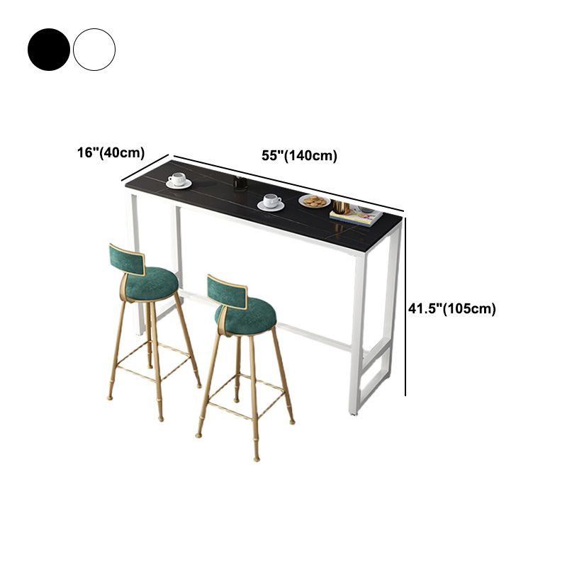 Modern Style Bar Table 42-inch Height Pub Table for Dining Room, Only Table