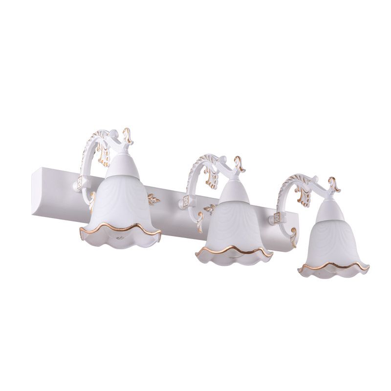 American Style Bell Shape Vanity SCONCE LICHTEN Glazen wand gemonteerde ijdelheid lichten