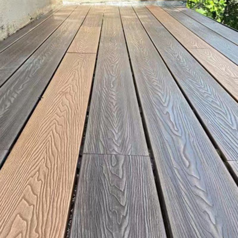 Deck Plank Wooden Embossed Waterproof Outdoor Flooring Deck Plank