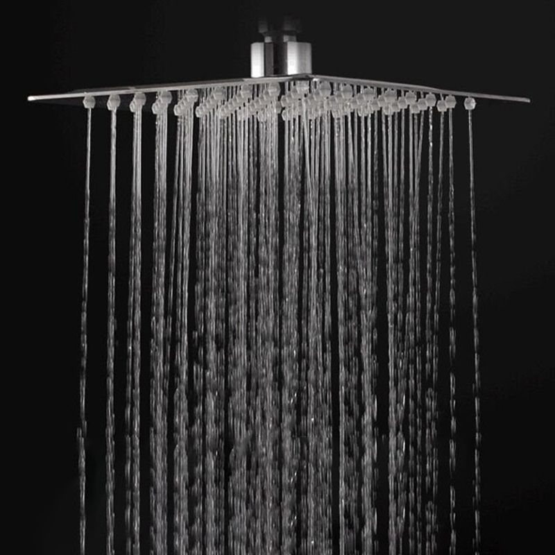 Metal Fixed Shower Head Modern Bathroom Ceiling Mounted Shower Head