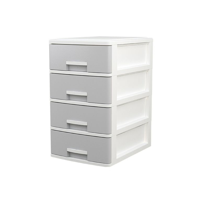 Contemporary File Cabinet Vertical Plastic File Cabinet with Drawers