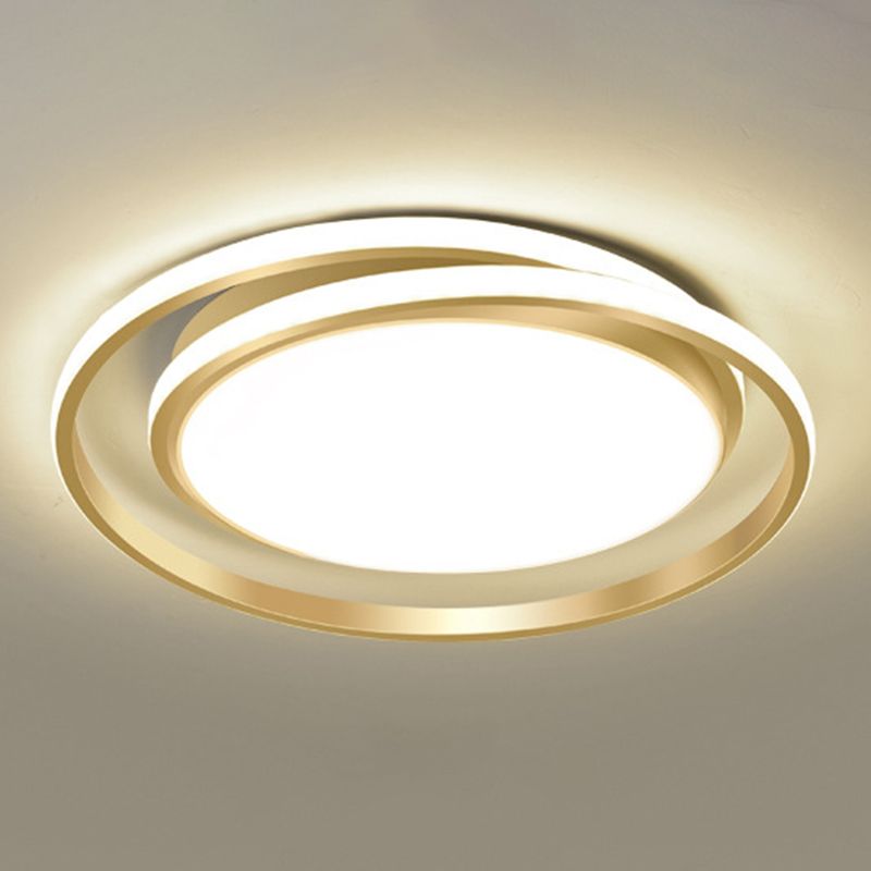 Moderne stijl Twisted Line Flush Mount Lighting voor woonkamer slaapkamer