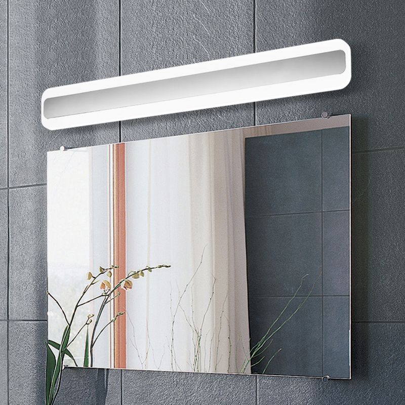 Modern Style Geometry Shape Sconce Lamp Metal 1 Light Wall Lights for Bathroom