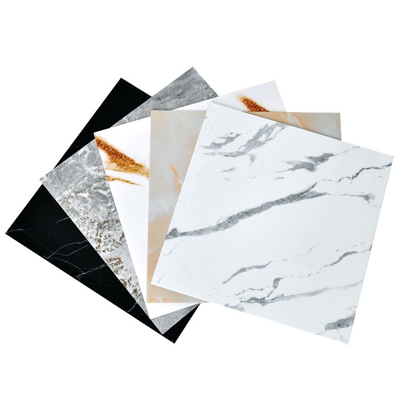 Modern Peel and Stick Tiles Plastic Single Tile Peel & Stick Mosaic Tile