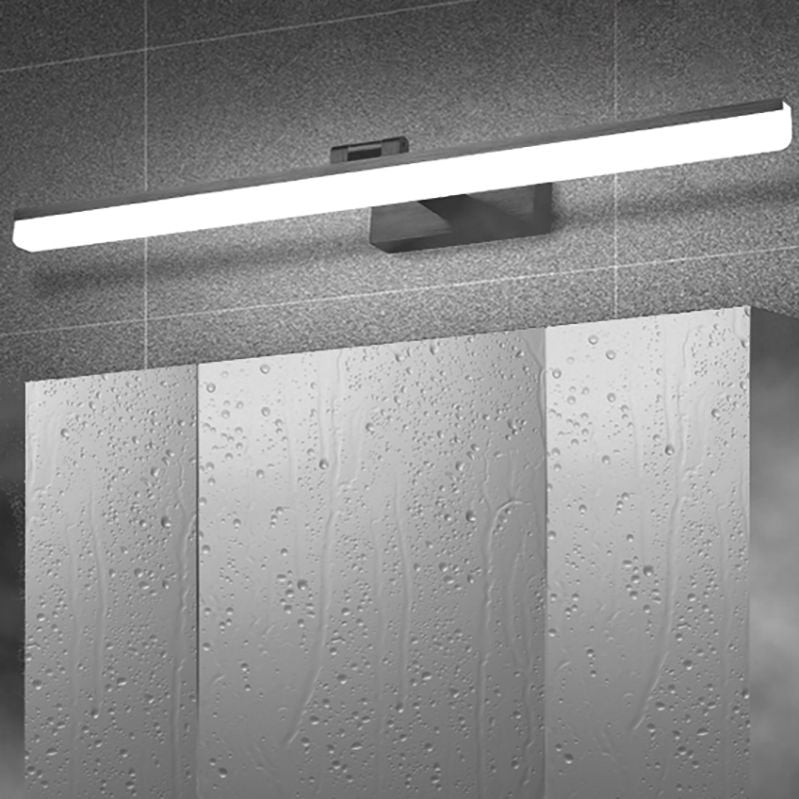 Lámparas de tocador LED lineal lámpara de espejo LED moderno iluminación frontal para baño