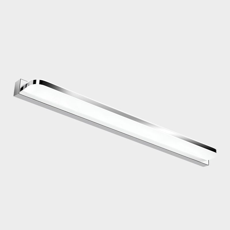 Linear Vanity Light Modern Metal Single Light LED Bathroom Mirror Headlight