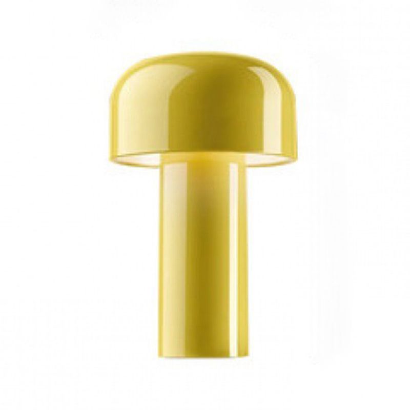 Touch Dimming Mushroom Night Lamp Macaron Metal Bedroom LED Table Light