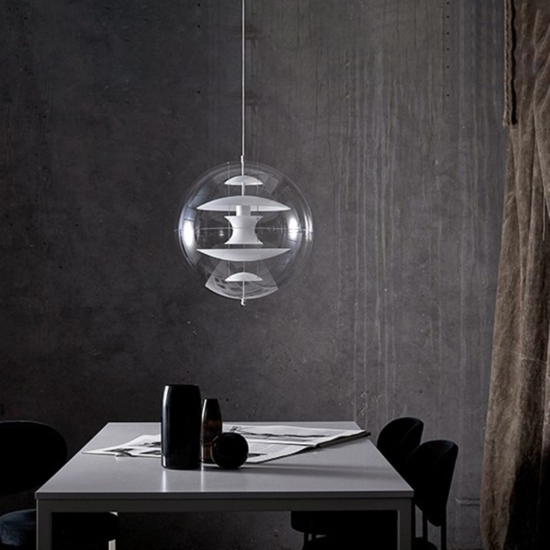 Sferisch plafond hanglamp Licht Simplicity Style Glazen hanglamp voor restaurant