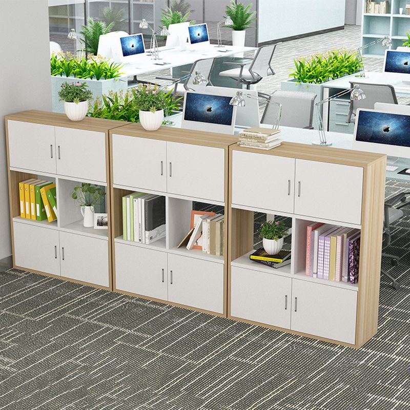 Traditional Wood Cabinet with Storage Vertical File Cabinet for Office