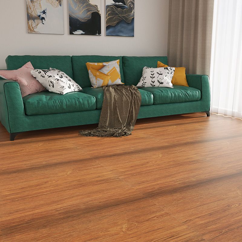 Modern Vinyl Floor Planks Peel and Stick Wood Look Embossed PVC Flooring