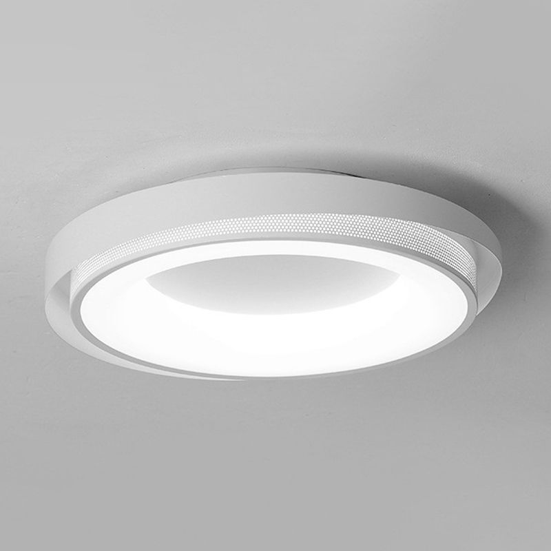 LED Modern Ceiling Light White Flush Mount Lighting for Restaurant