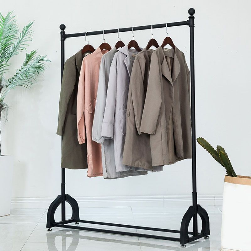 Modern Hall Stand Hanging Rail Free Standing Coat Hanger Living Room