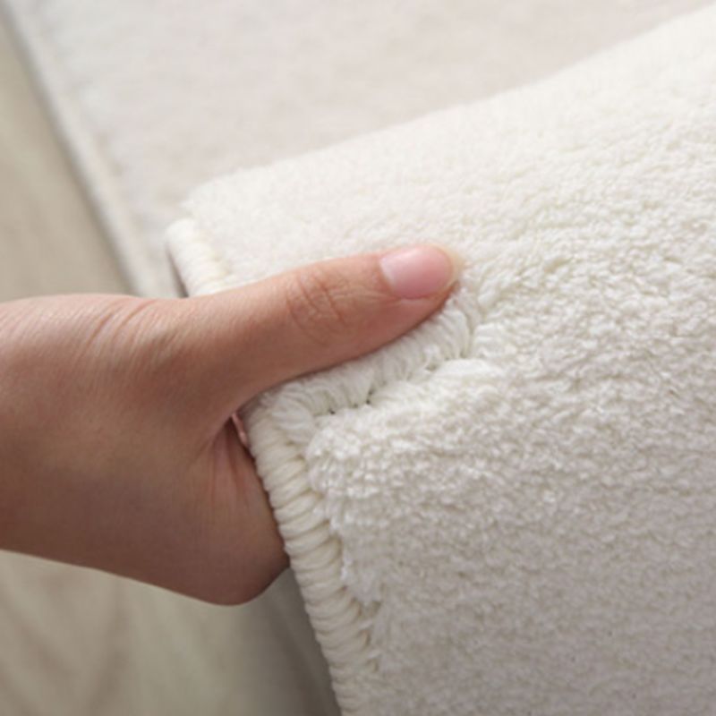 Aprikoseneinfachheit Teppich Polyester Clouds Fläche Teppich Nicht-Rutsch-Backing Teppich für Salon