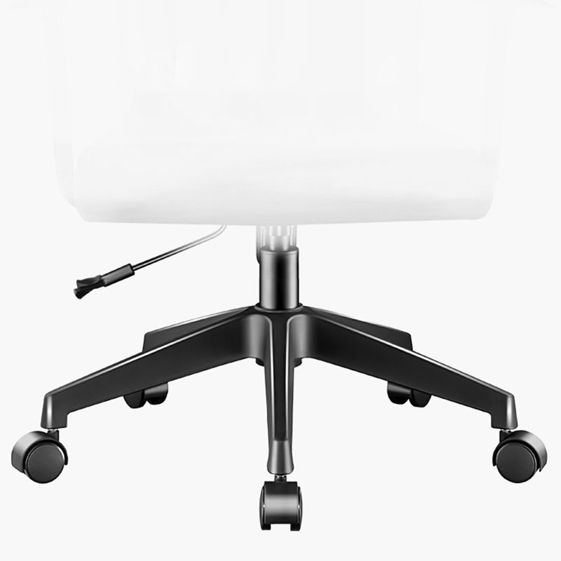 Ergonomic Mesh Desk Chair Mid Back Arms Chair with Swivel Casters