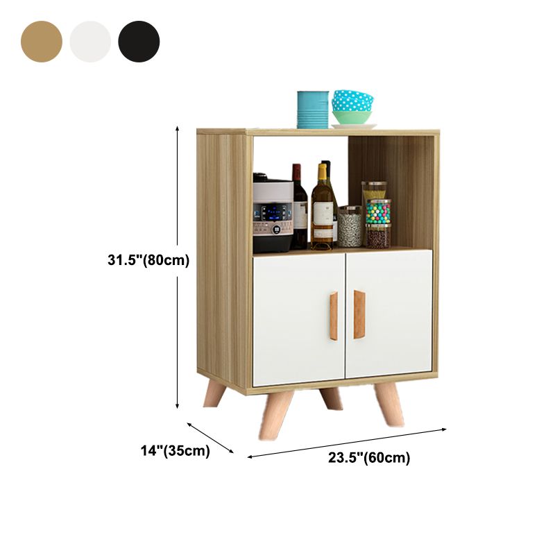 Modern Style Sideboard with Wooden Drawers and Storage Side Board for Dining Room