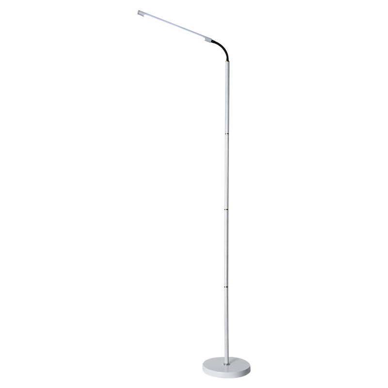 Strip Shape Floor Light 1-Light LED Floor Standing Light with Acrylic Shade