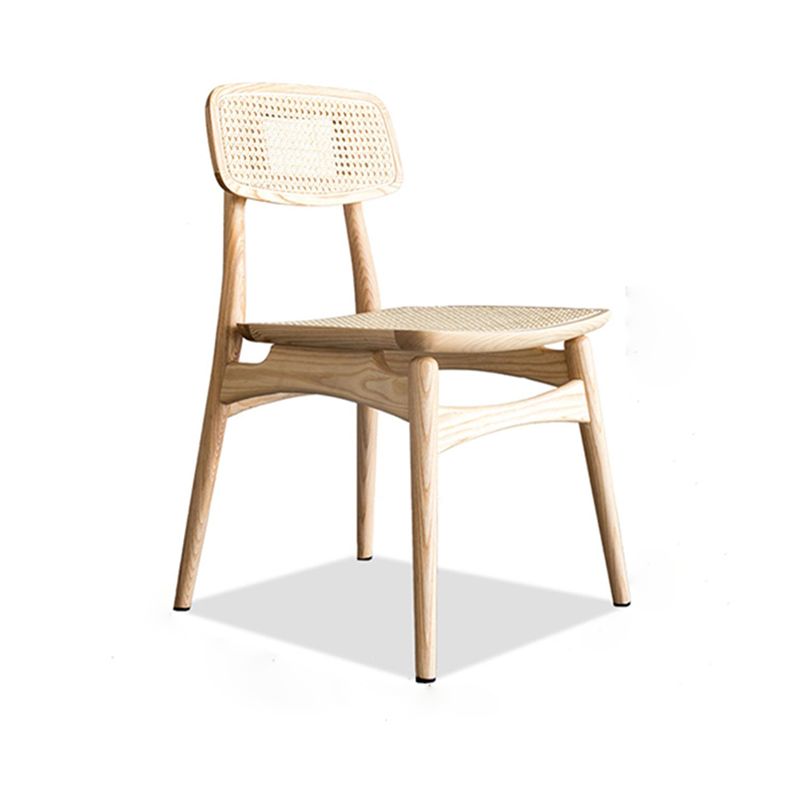 Modern Style Side Chair Solid Wood Restaurant Dining Side Chair