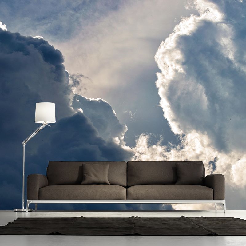 Decorative Wall Mural Moisture Resistant Sky Photography Wall Mural