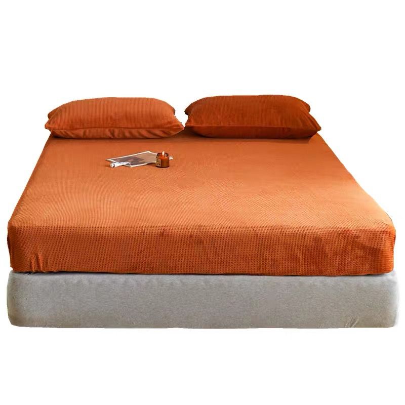 Solid Color Bed Sheet Set Polyester Extra Soft Bed Sheet Set