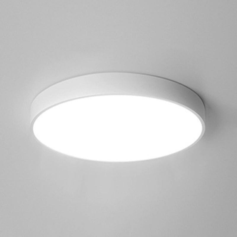 White LED Ceiling Light Contemporary Flush Mount Lighting for Hallway