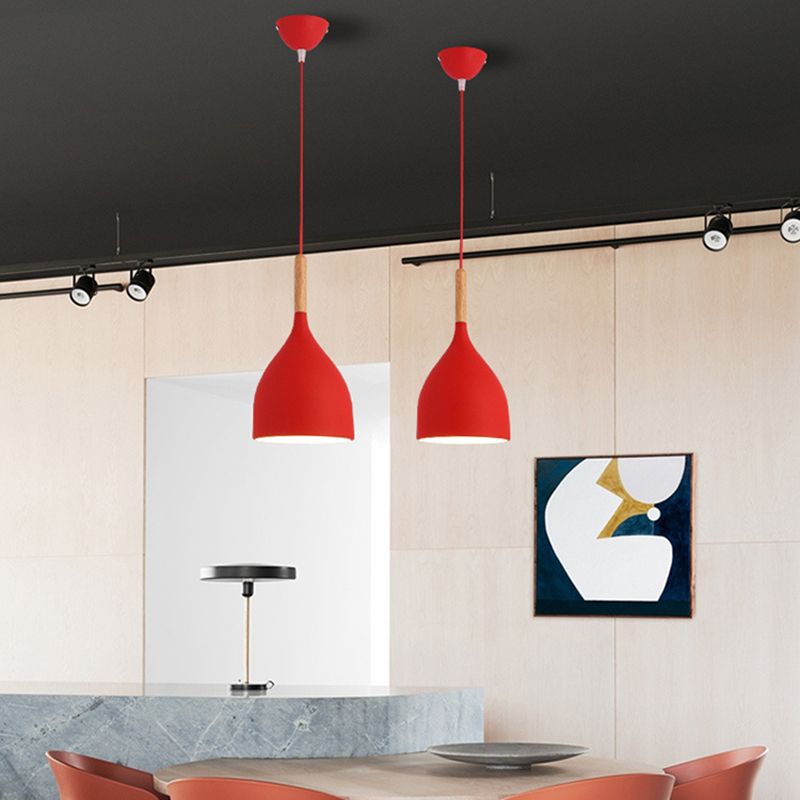 Ceiling Pendant Light Metal Nordic Style Hanging Ceiling Light for Dining Room