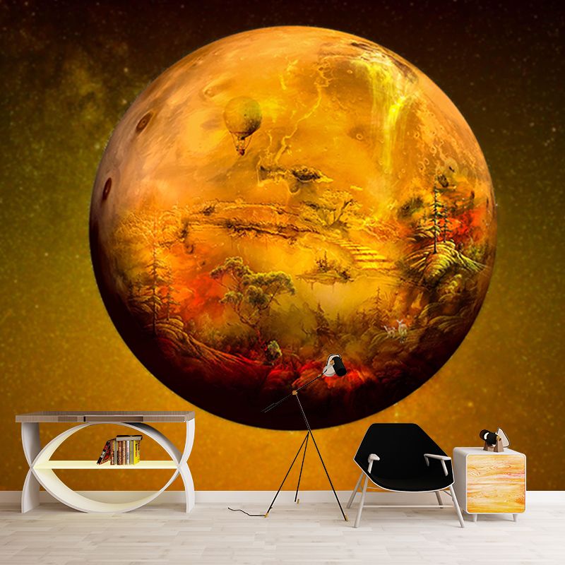 Illustration Customized Universe Wall Mural Wallpaper Eco-friendly for Living Room