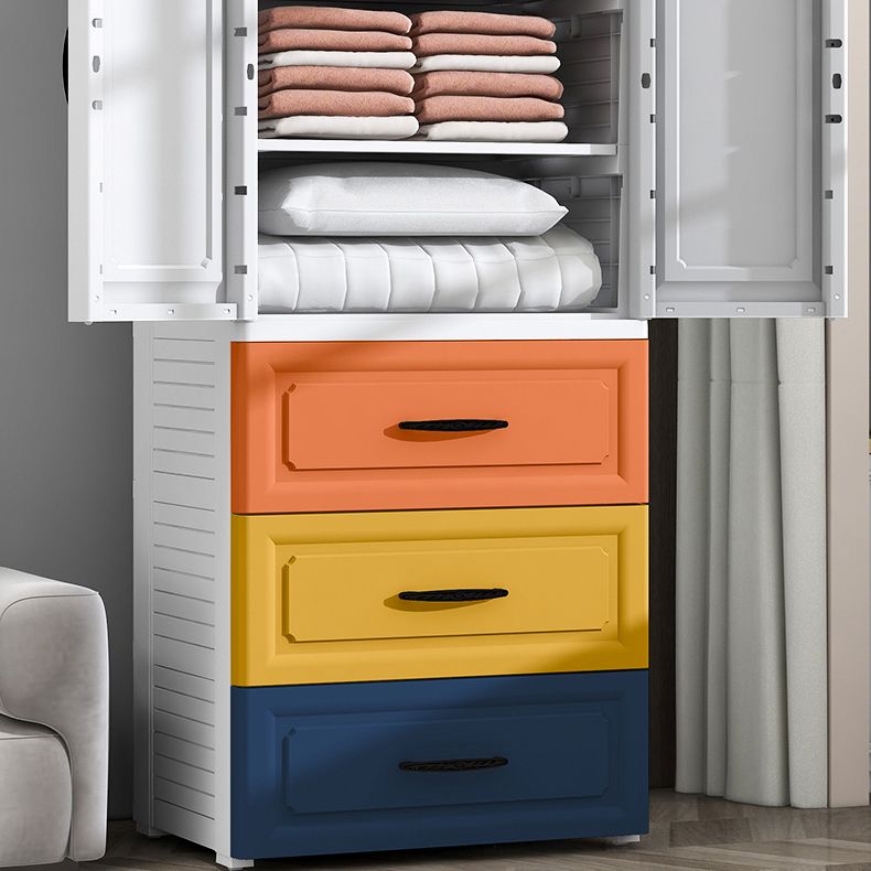 Contemporary Nursery Dresser Plastic Chest (Vertical) Dresser for Kids