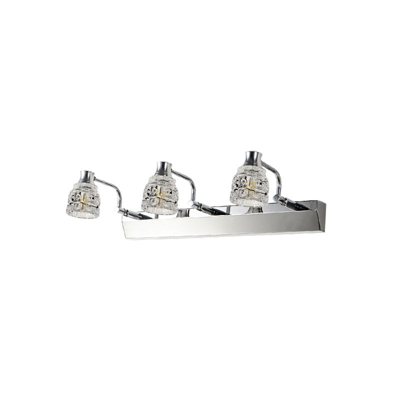 Vanidad geométrica Diconce de pared moderno Cristal Multi Lights Light de tocador de baño