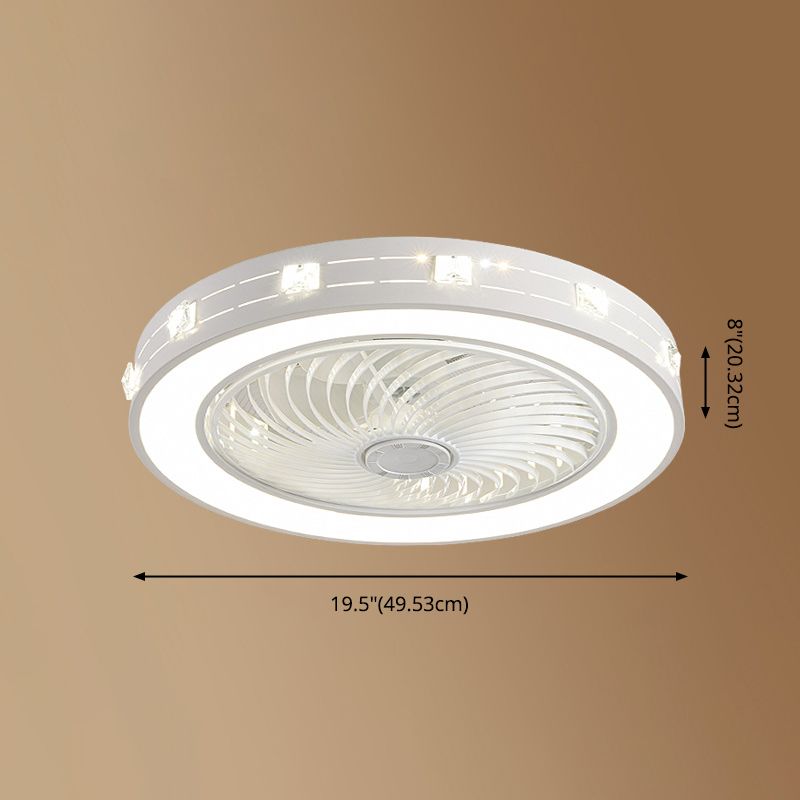 Éclairage de ventilateur de chambre