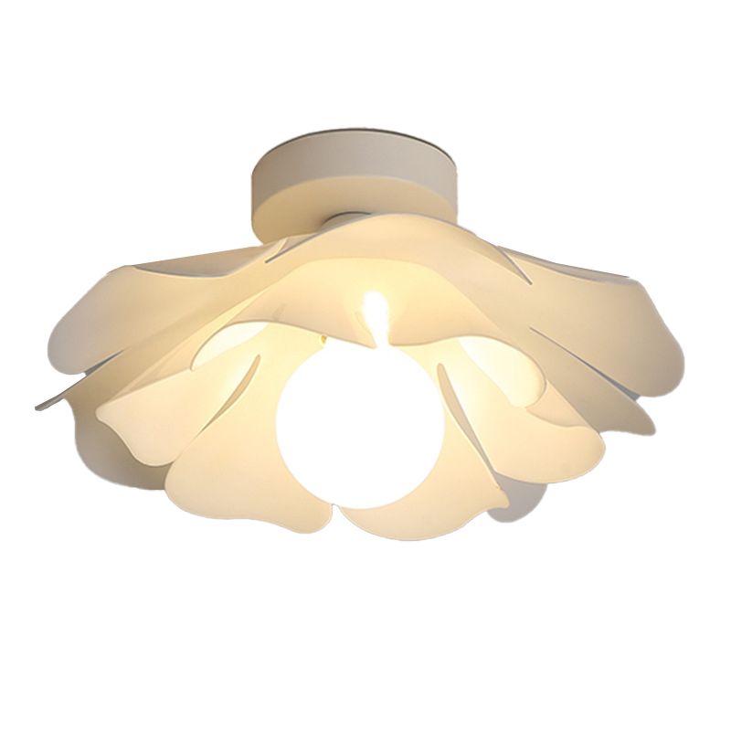 Modernism Acrylic Ceiling Light White Flush Mount Lighting for Foyer