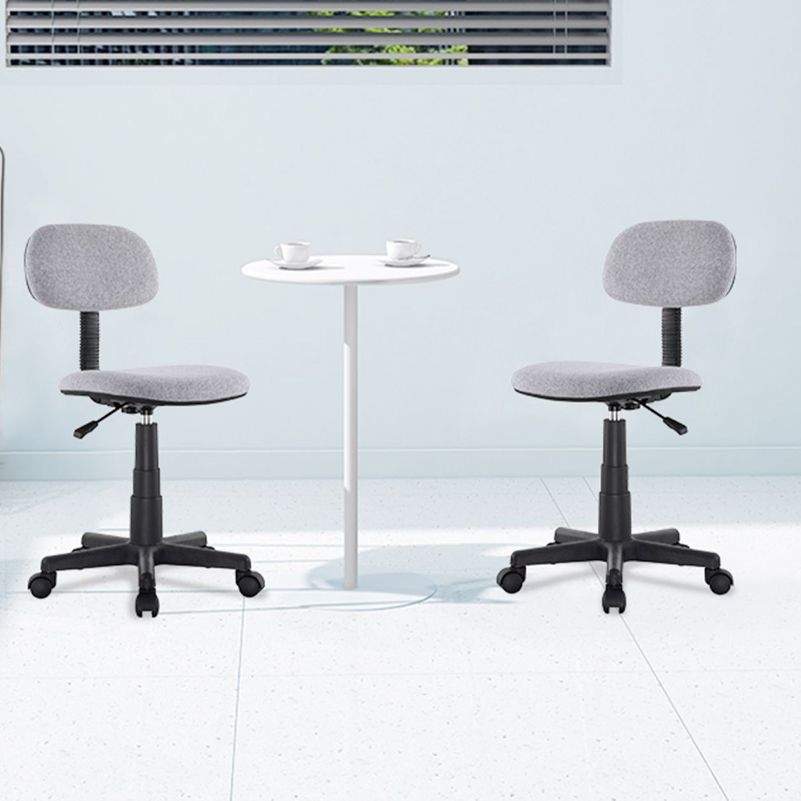 Modern No Arm Conference Chair Wheels Included Desk Chair for Office