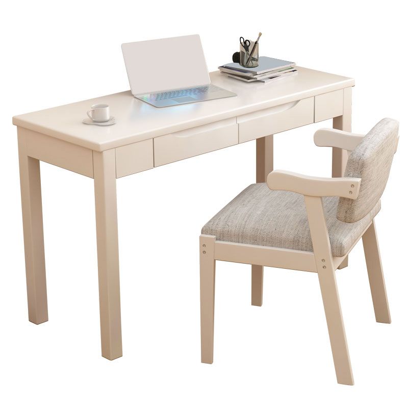 Desk and Chair Set Kids Desk 29.52" H Kids Writing Desk with Drawers