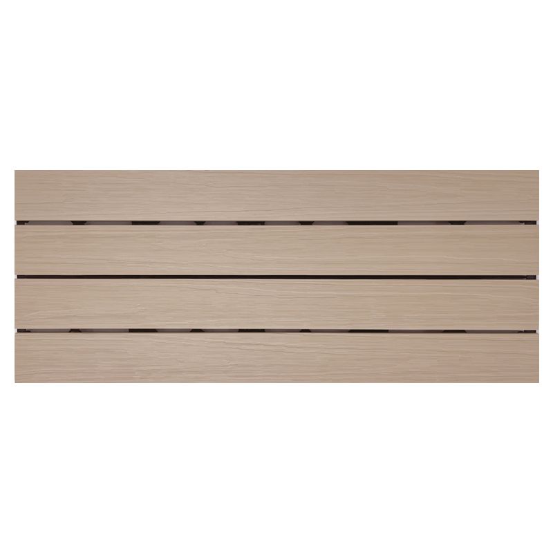 Smooth Water Resistant Floor Tile Rectangle Engineered Wooden Floor for Patio Garden