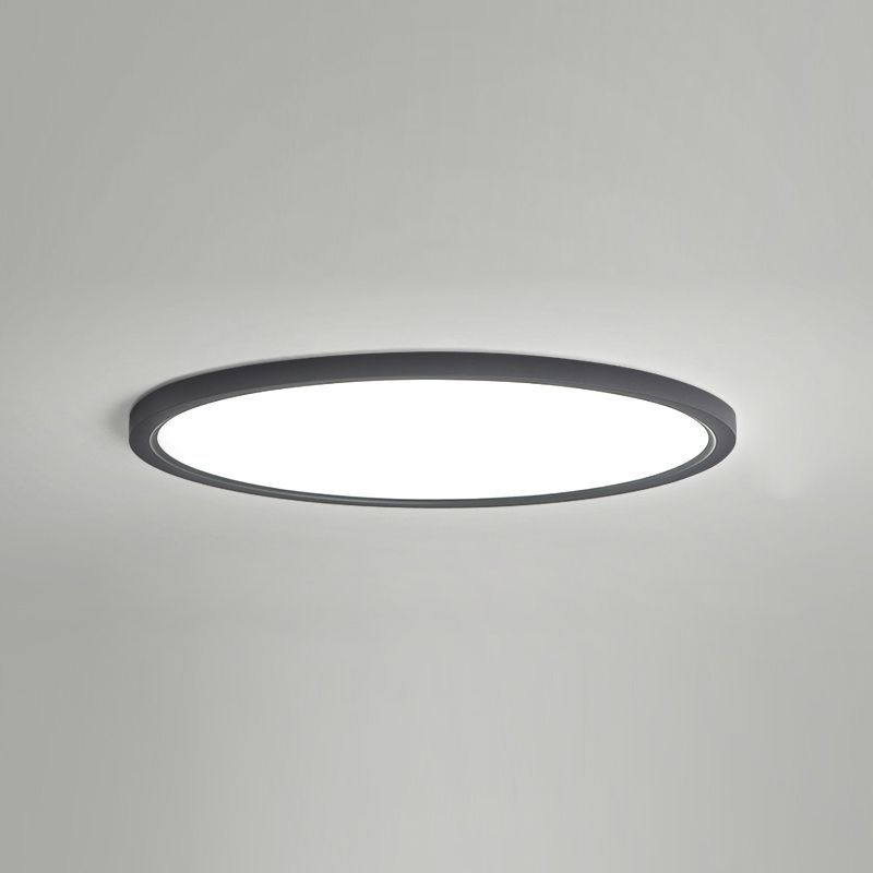 Simplicity Flush Mount Ceiling Lighting Fixture Round LED Ceiling Mounted Light