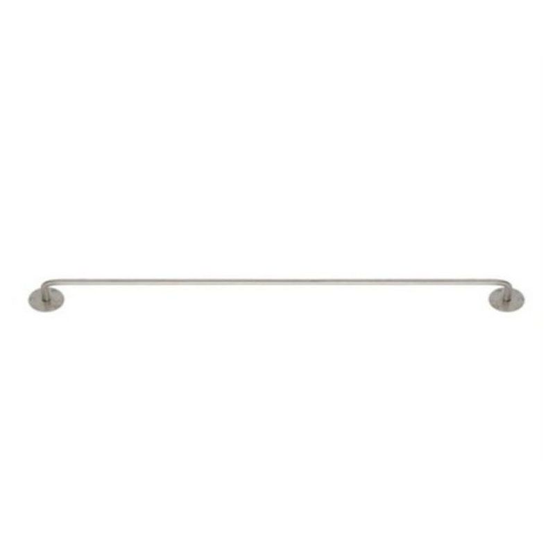 Modern Clothes Hanger Wall Mounted Stainless Steel Coat Rack in Silver