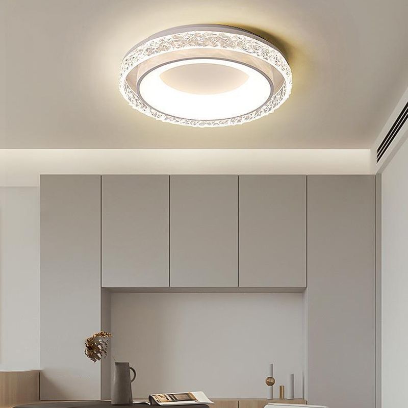 Modern Flush Mount Lighting LED White Ceiling Light for Restaurant