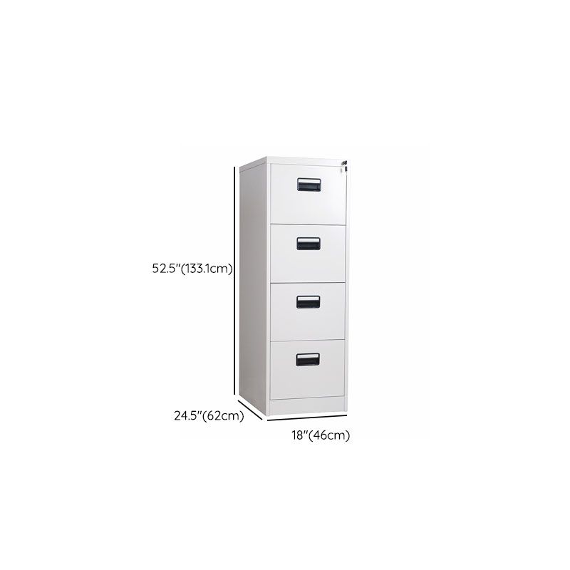 Vertical File Cabinet Metal Simple File Cabinet with Drawers for Office