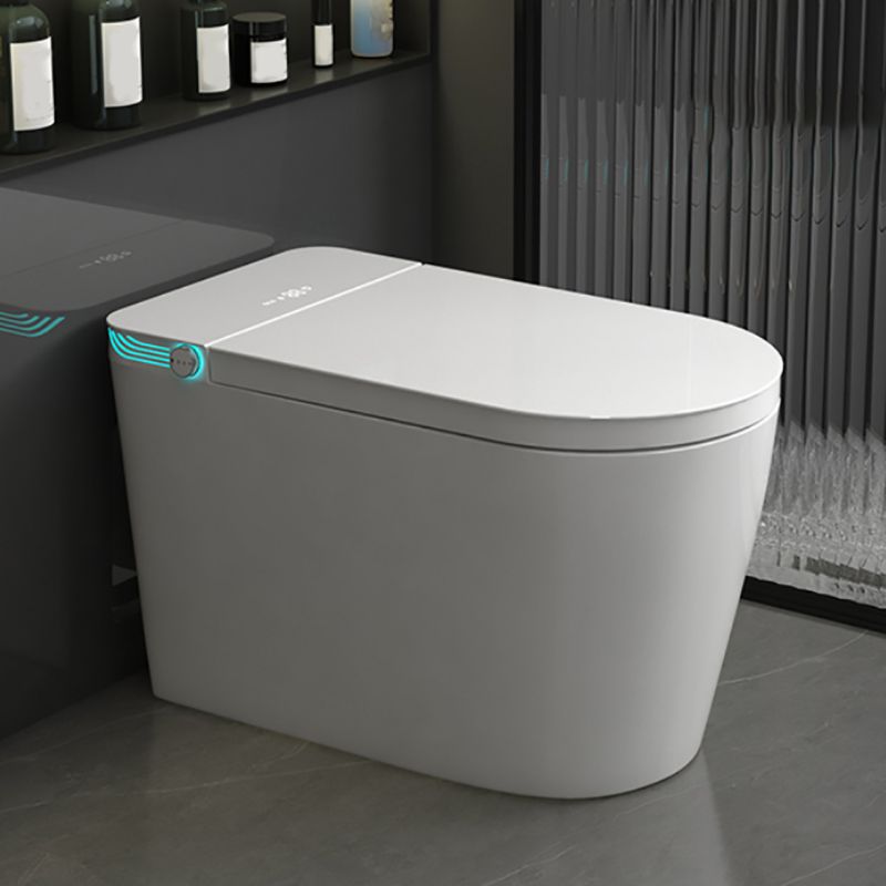 Modern Floor Standing Bidet with Water Pressure Control in White