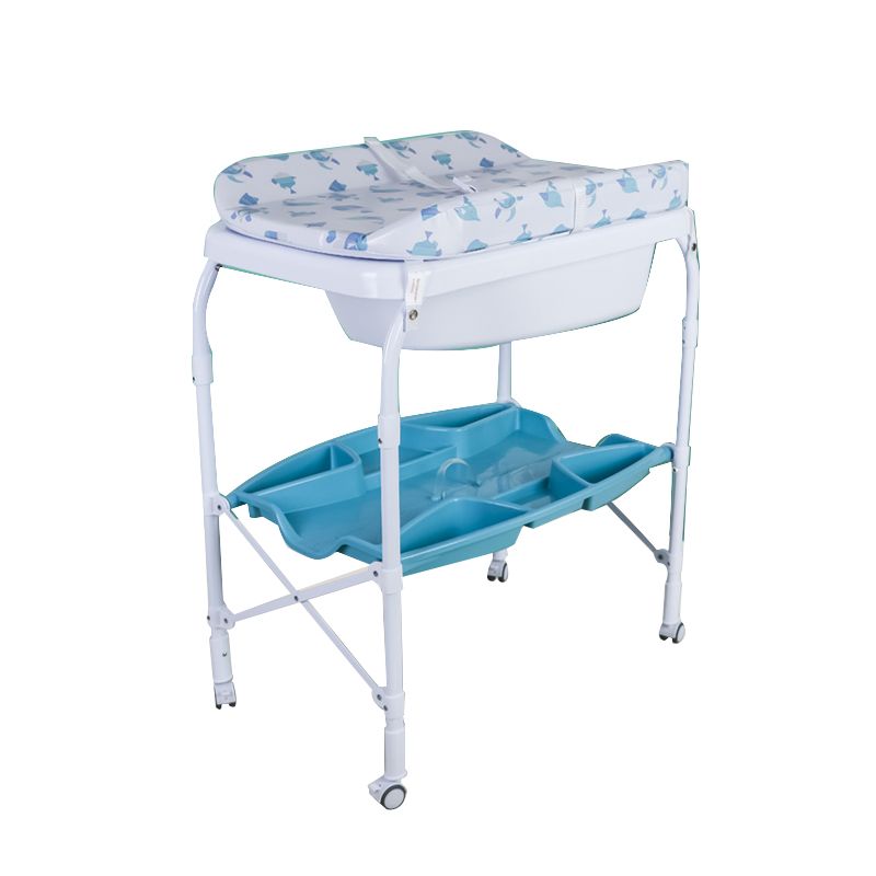 Modern Baby Changing Table Folding Changing Table with Bathtub