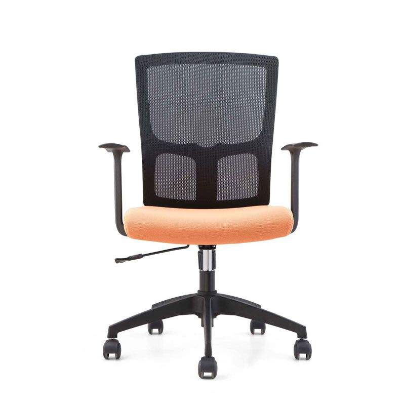 Contemporary Microfiber Chair Task Mid-Back Desk Chair for Office