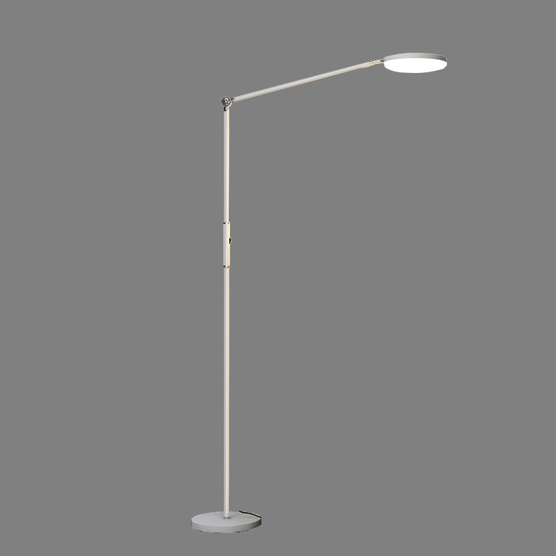 Metal Linear Shape Floor Lamp Modern Style 1 Light Floor Light