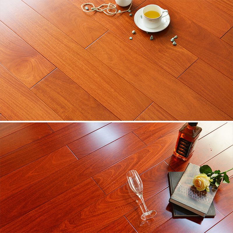 Contemporary Laminate Flooring Solid Wood Laminate Flooring with Red Color